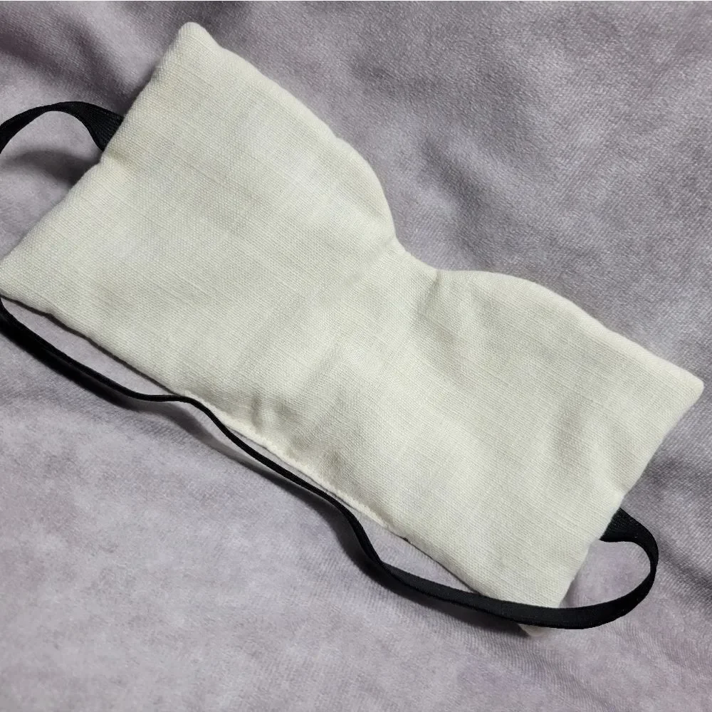 Cotton Eye Pillow, Eye Mask Amethyst